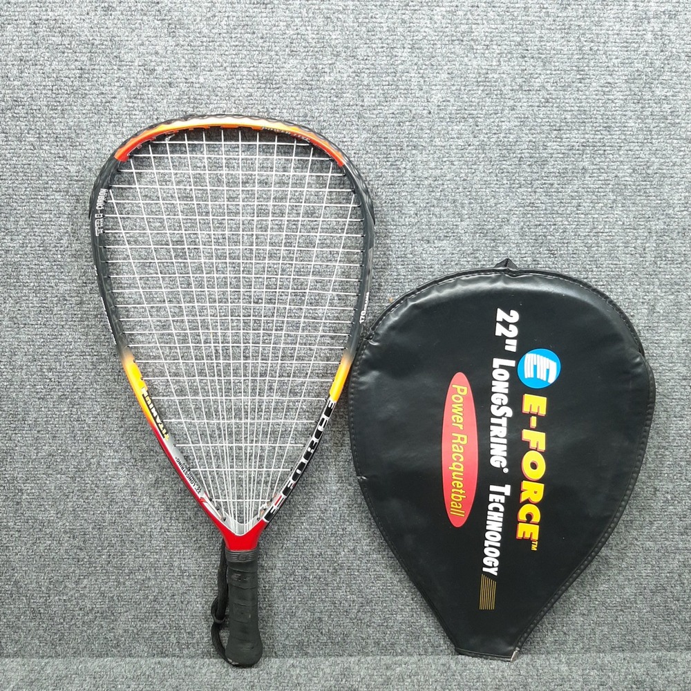 E-FORCE Racquetball Racquet Bedlam 170 Power Lite 3 5/8 Black Red Unisex Sport